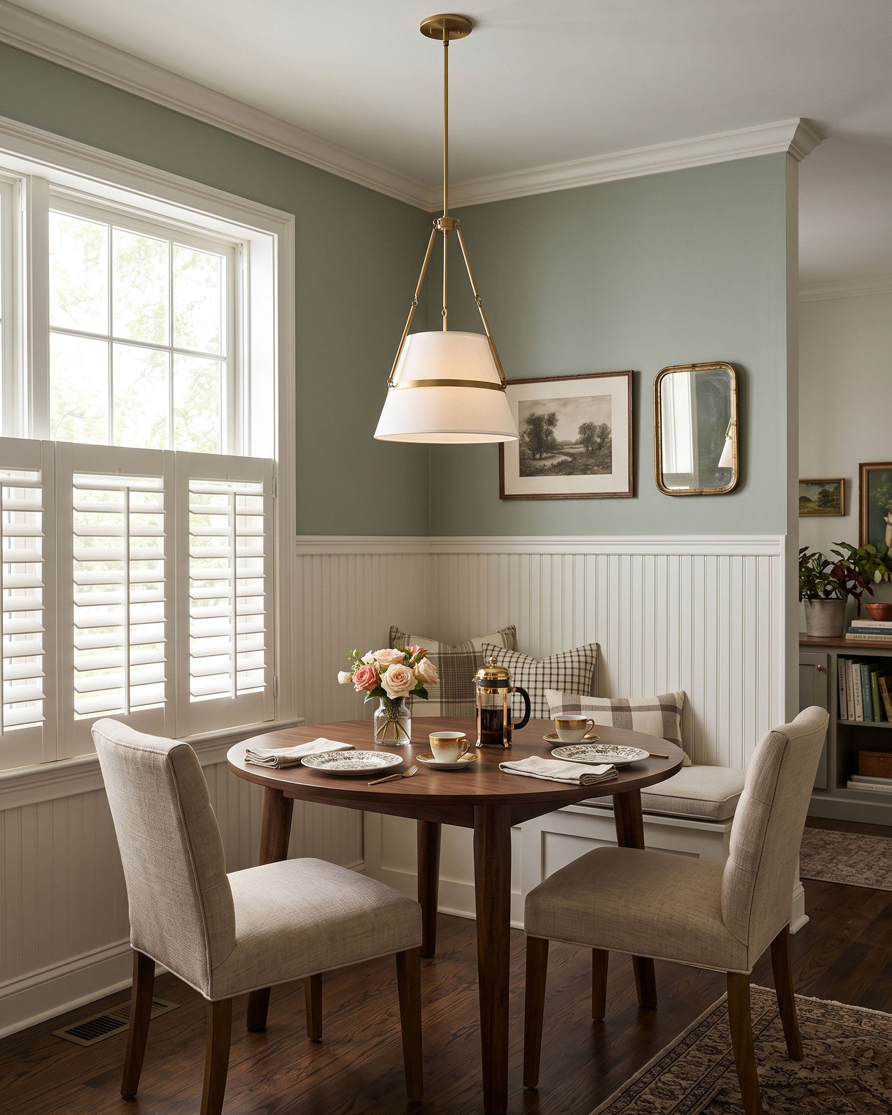 Collier Fabric Pendant Light