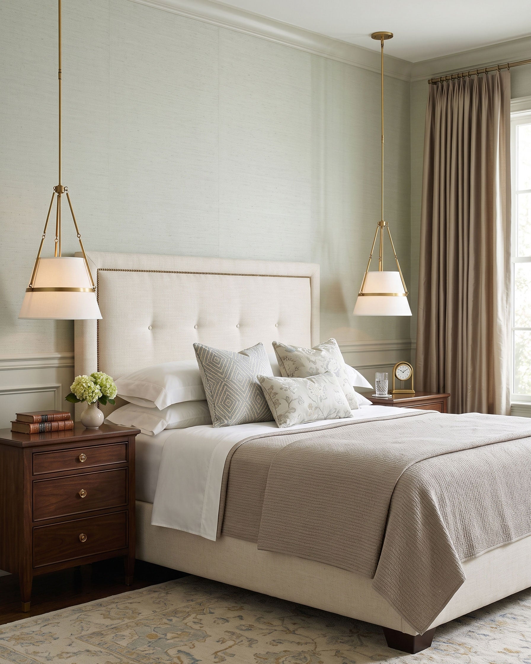 Collier Fabric Pendant Light