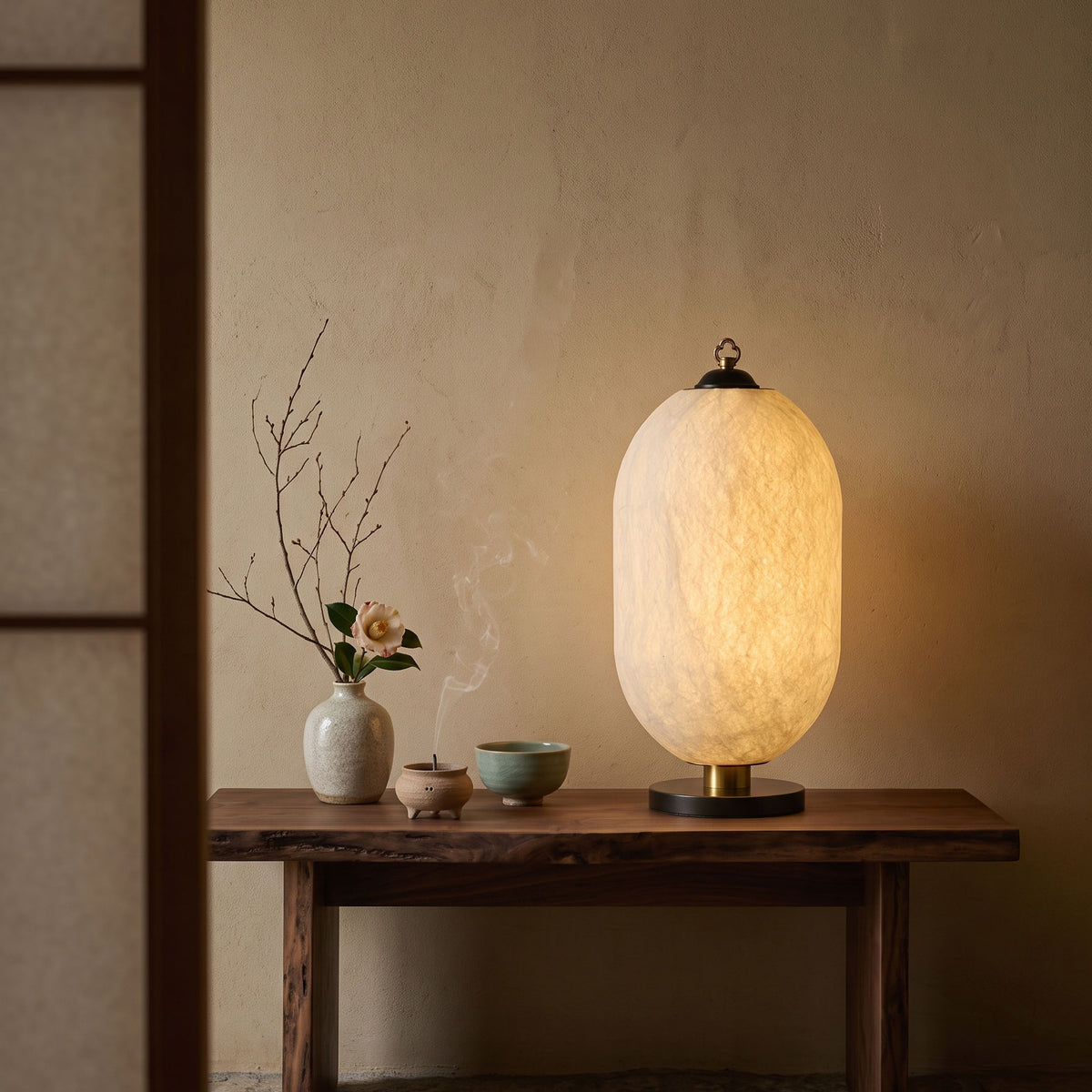 Constantine Natural Silk Table Lamp