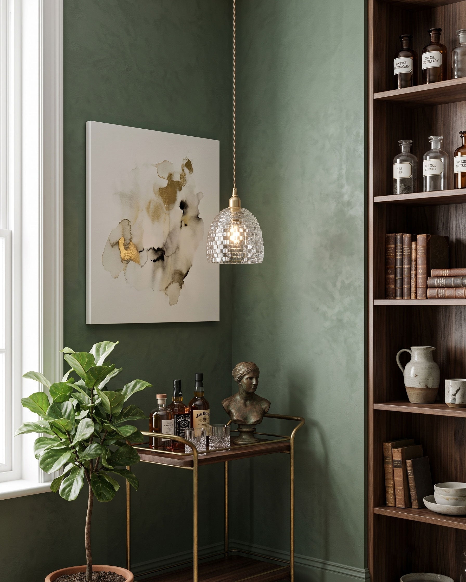 Corin Textured Pendant Light
