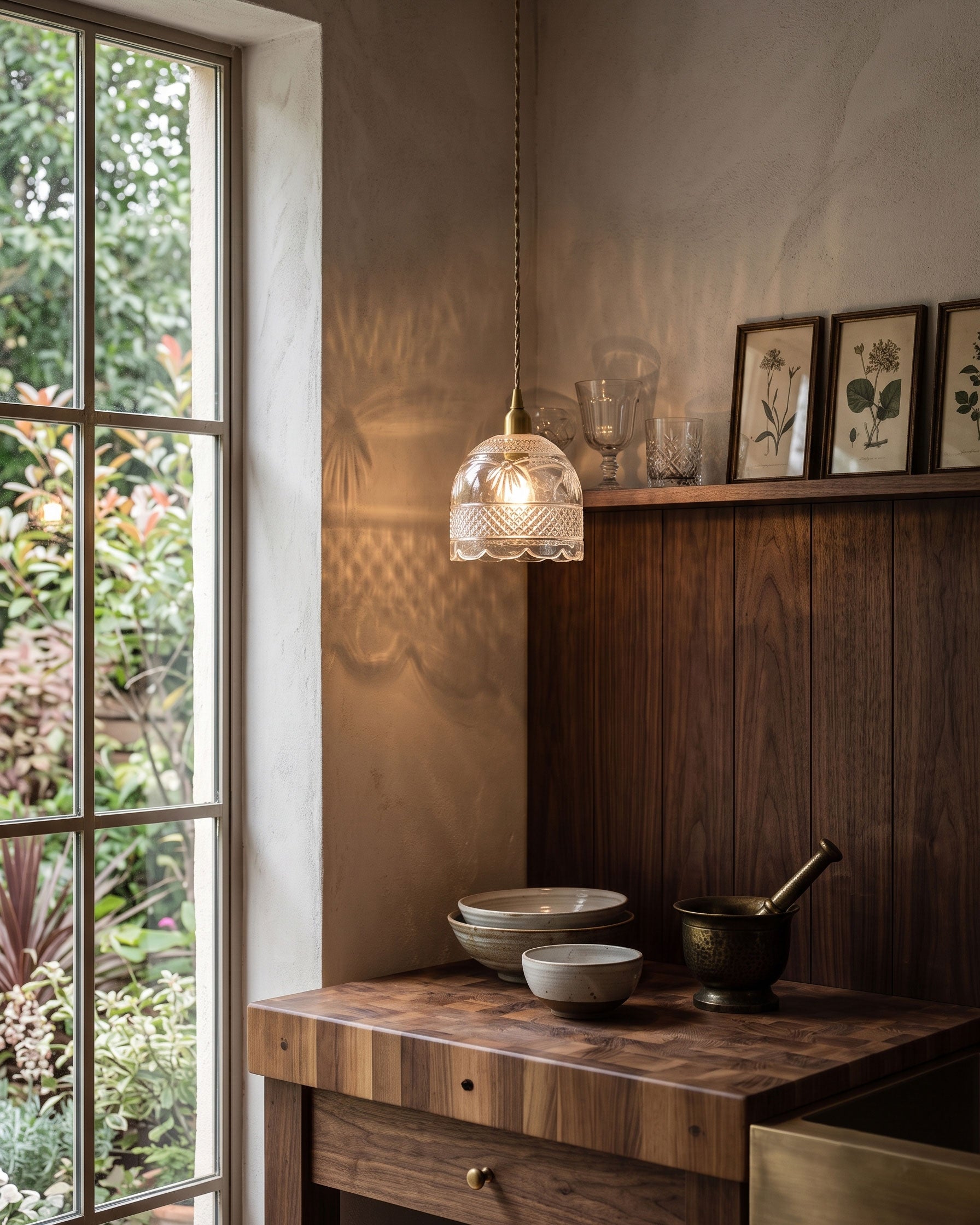 Corin Textured Pendant Light