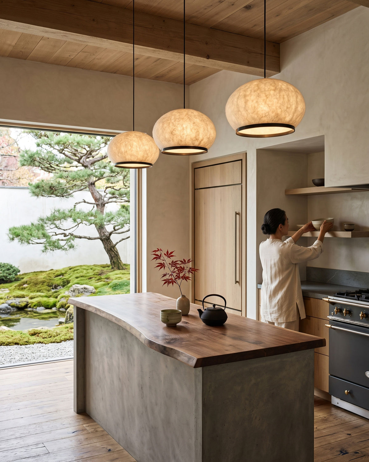Cosimo Mulberry Silk Pendant Light