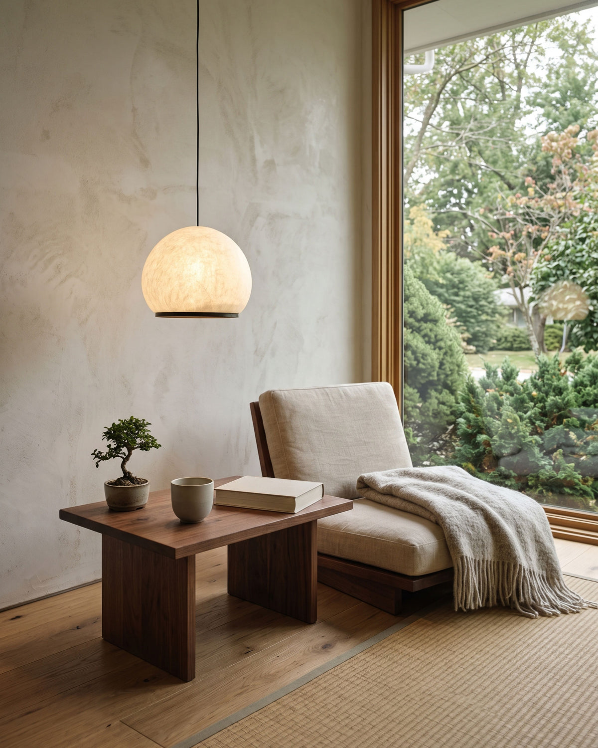 Cosimo Mulberry Silk Pendant Light