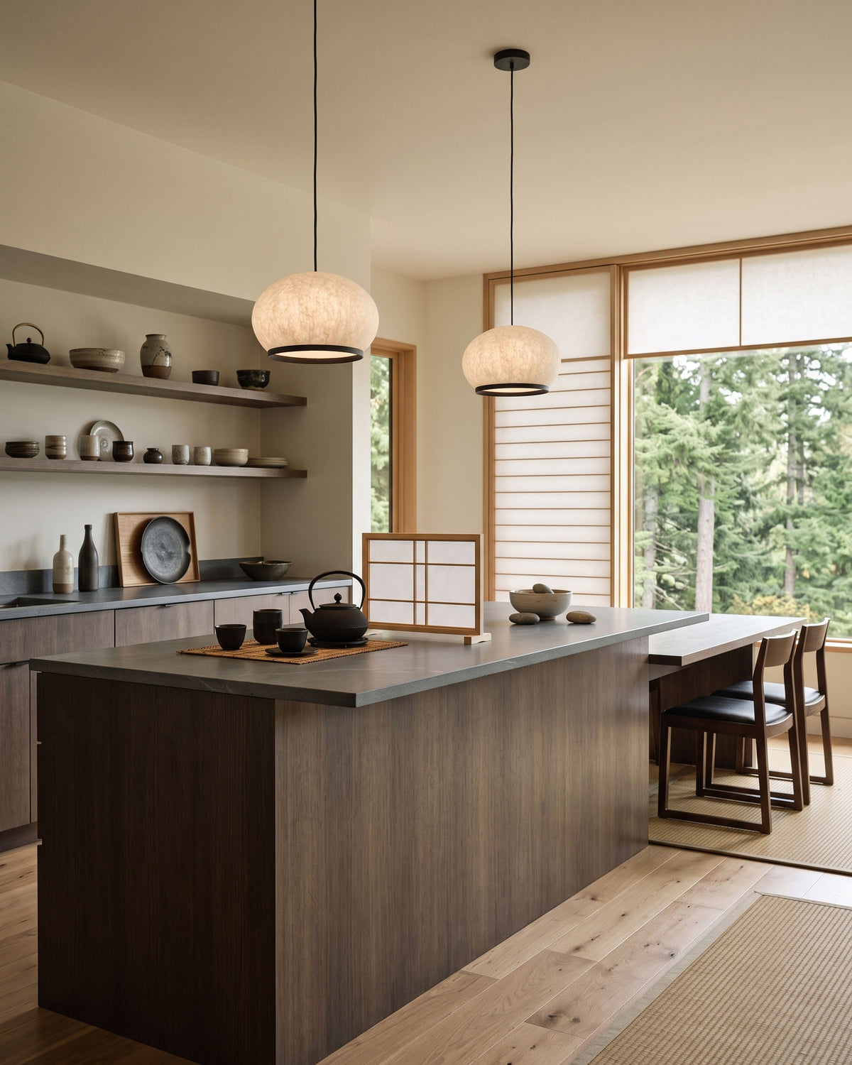 Cosimo Mulberry Silk Pendant Light