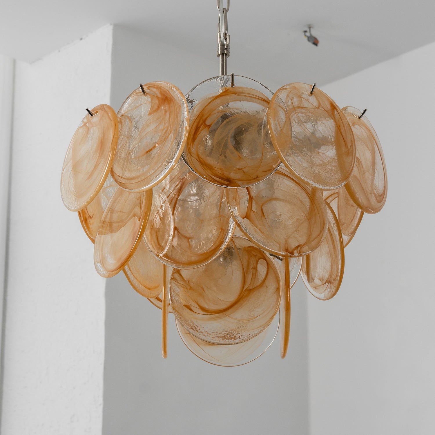 Cressida Glass Disk Chandelier