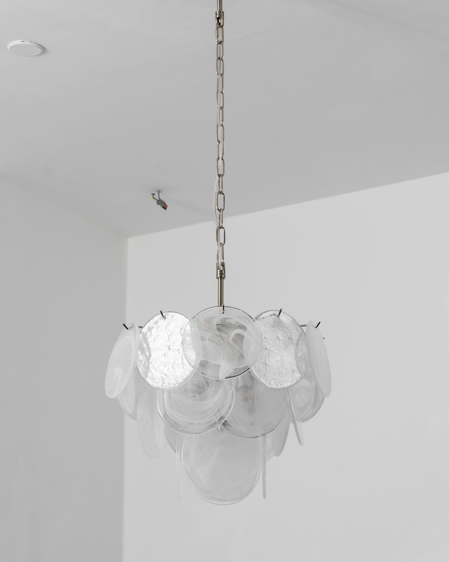 Cressida Glass Disk Chandelier