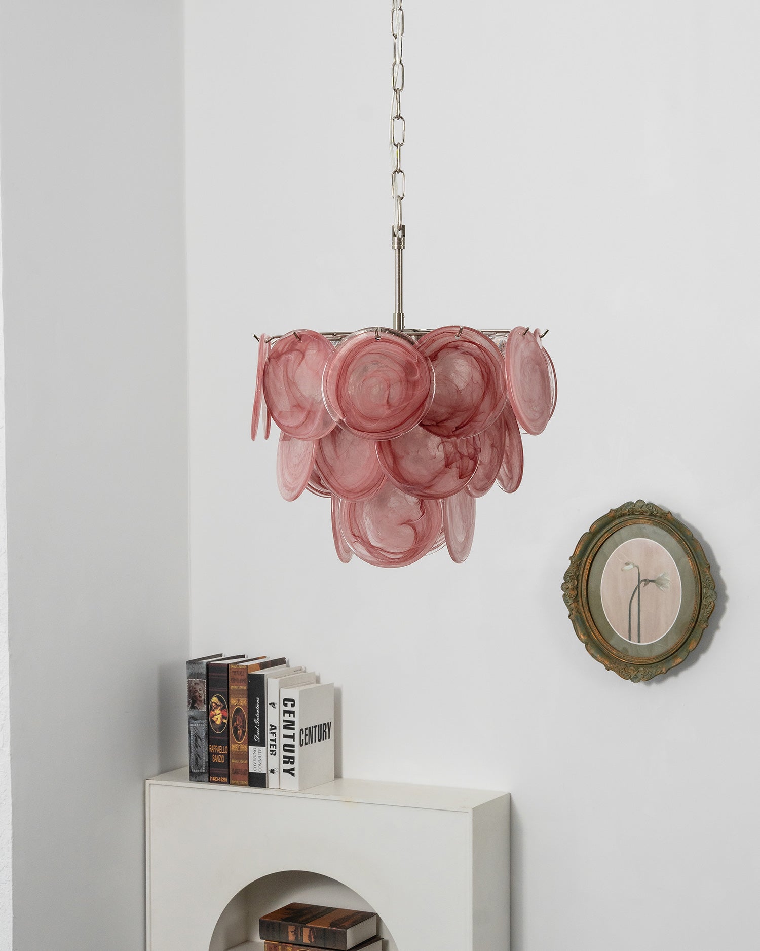 Cressida Glass Disk Chandelier