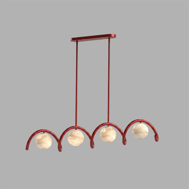 Crispin Wave Globe Chandelier