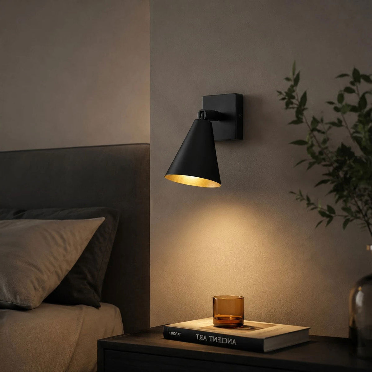 Aplique de pared giratorio Cullen Track