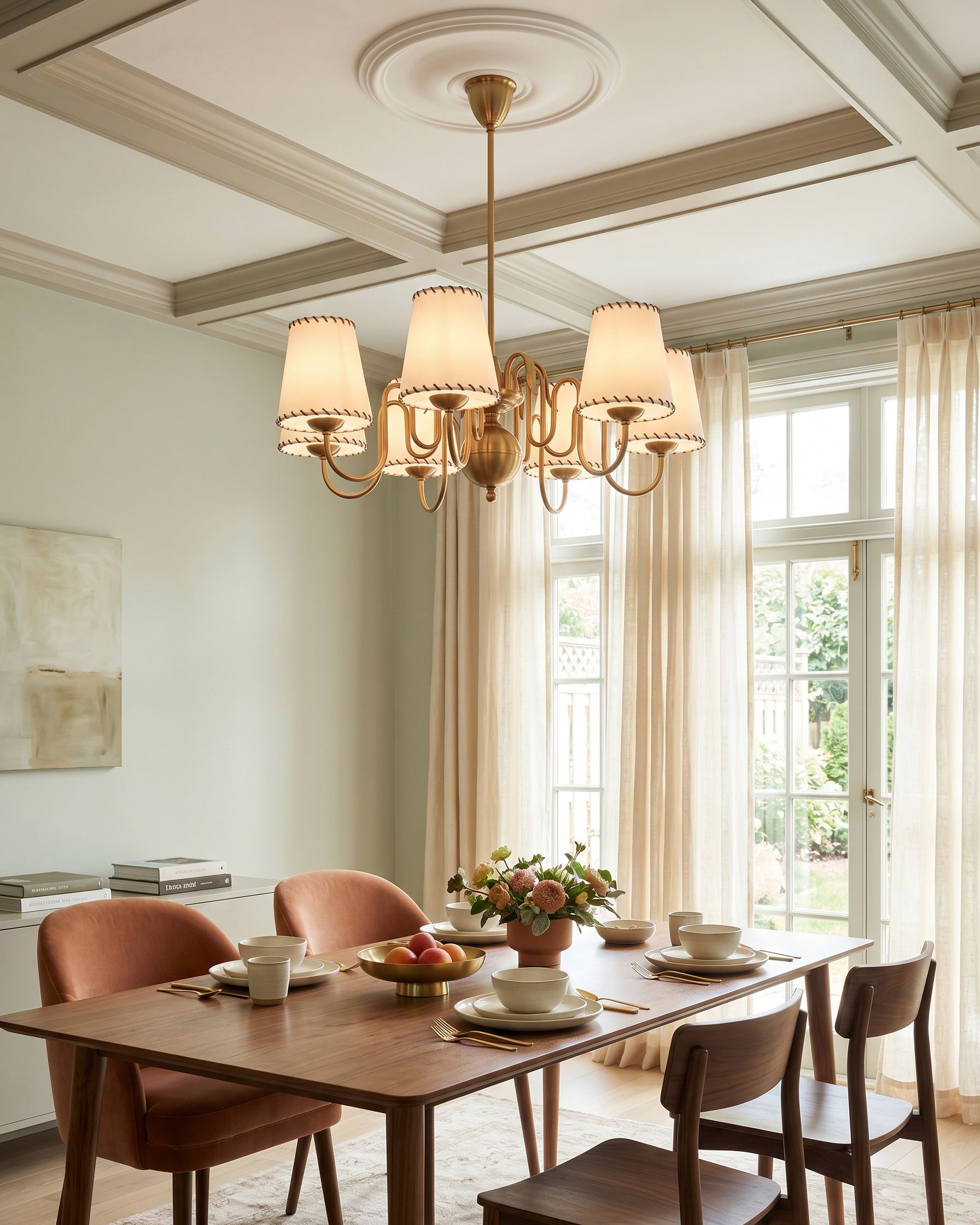 Cyprian Shaded Chandelier