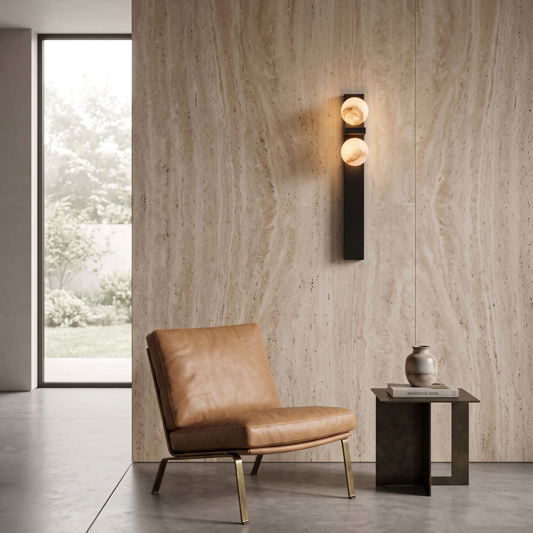Darian Dual Globe Wall Sconce