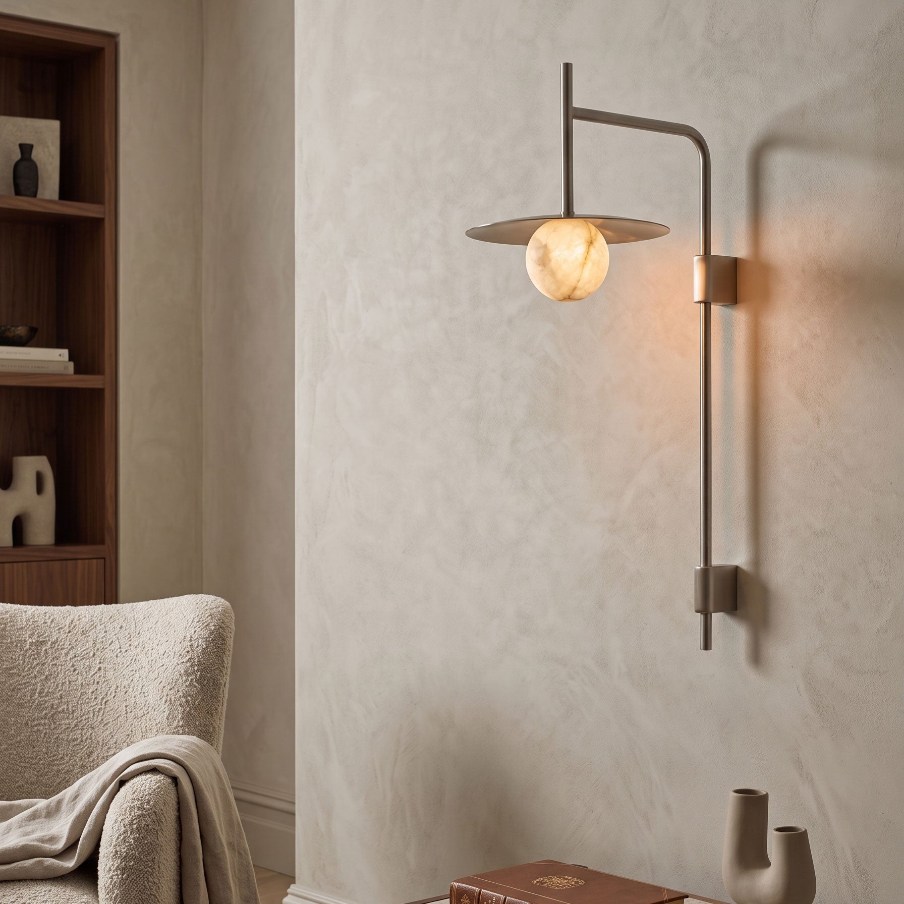 Darius Alabaster Wall Sconce