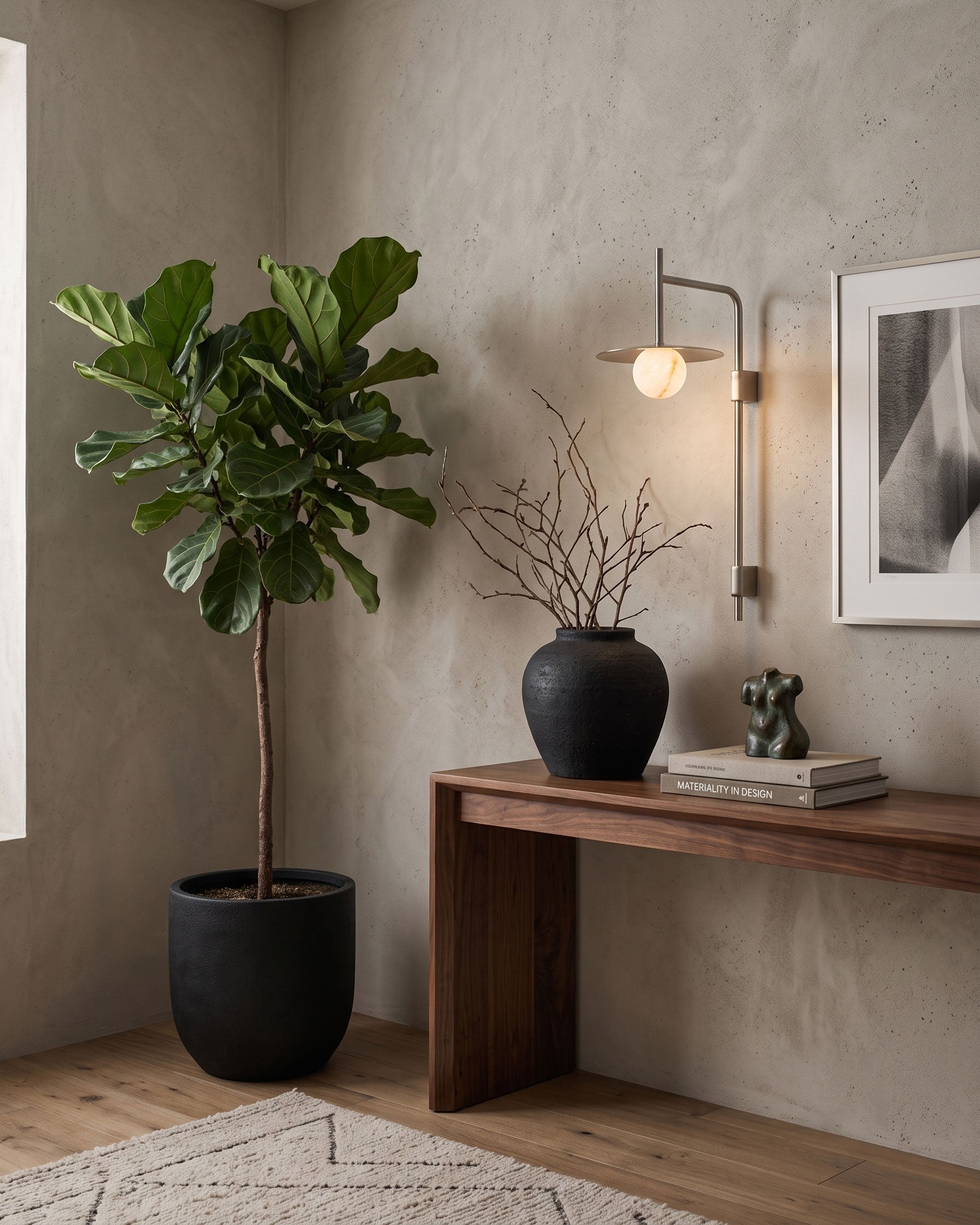 Darius Alabaster Wall Sconce