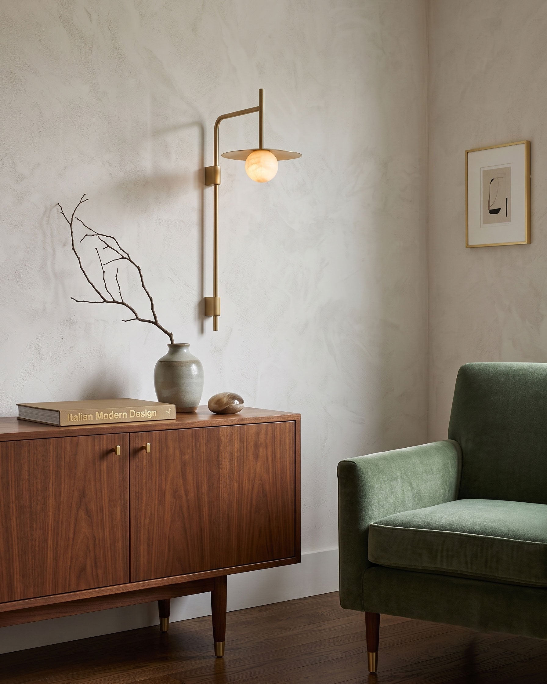 Darius Alabaster Wall Sconce