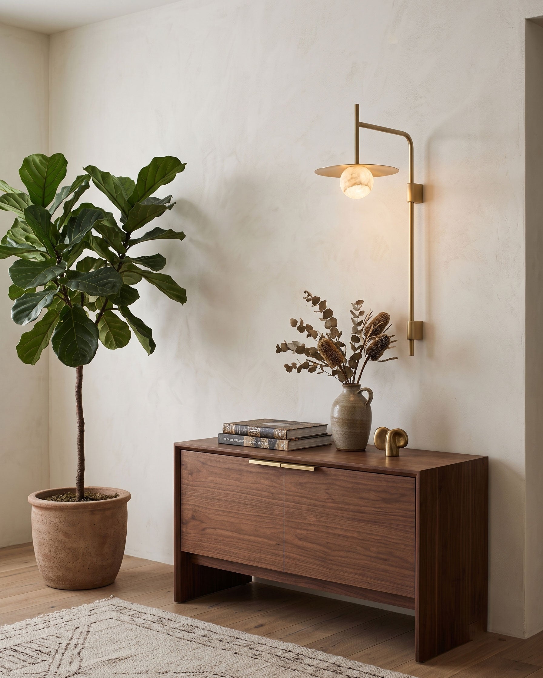 Darius Alabaster Wall Sconce