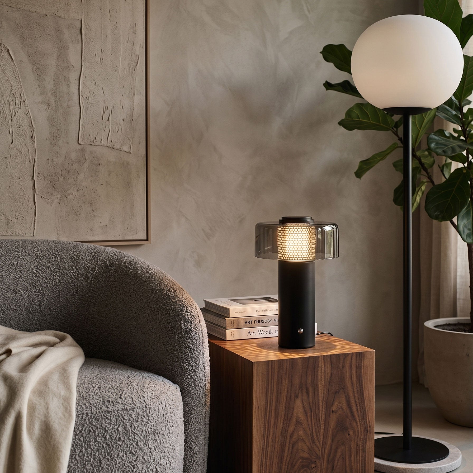 Dashiell Portable Table Lamp (built-in battery)