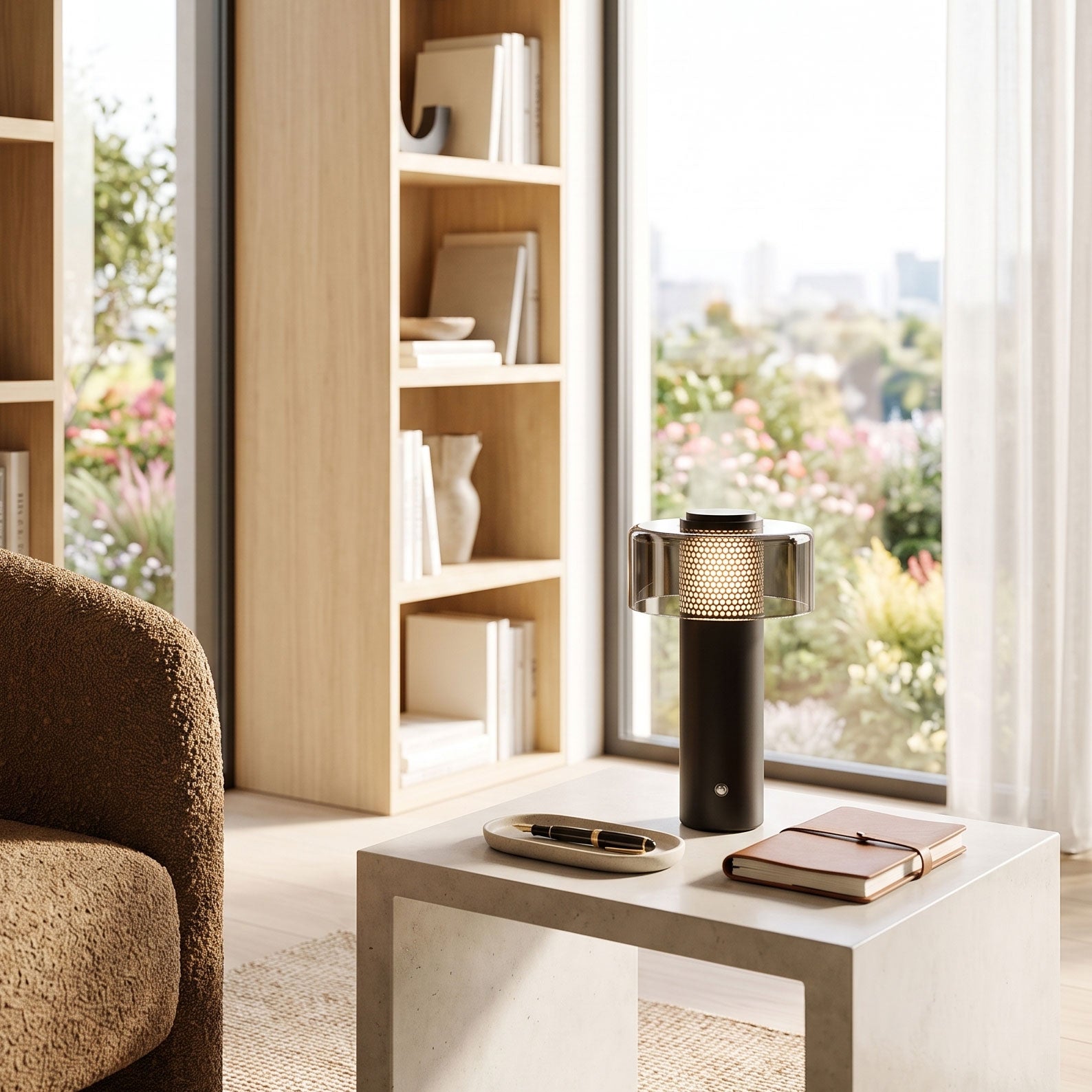 Dashiell Portable Table Lamp (built-in battery)