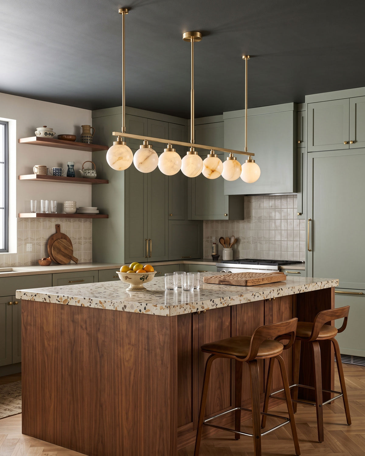 Davis Alabaster Chandelier