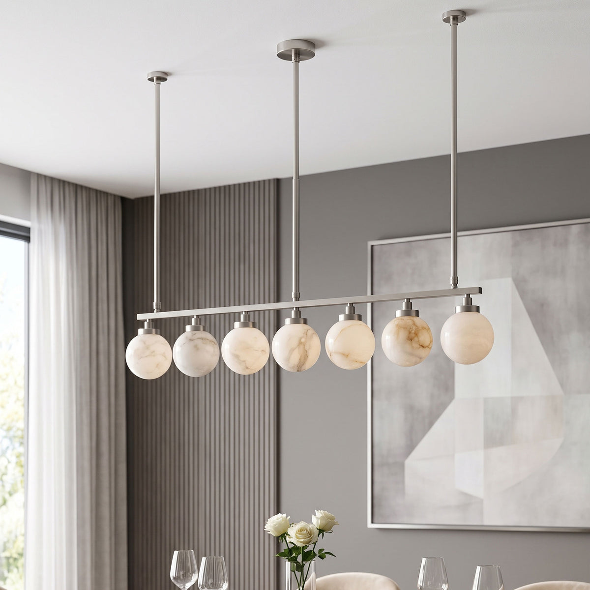 Davis Alabaster Chandelier