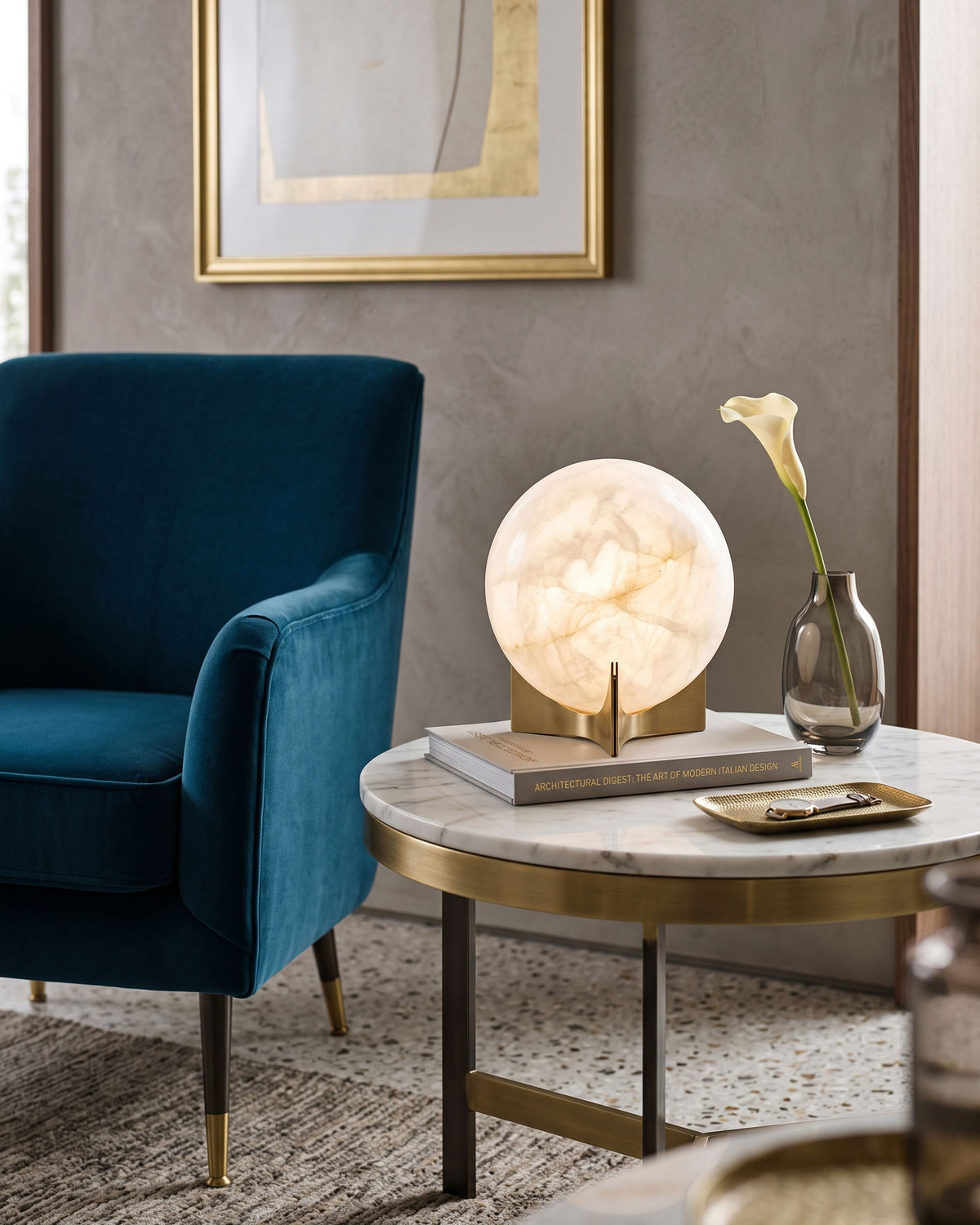 Dexter Alabaster Table Lamp