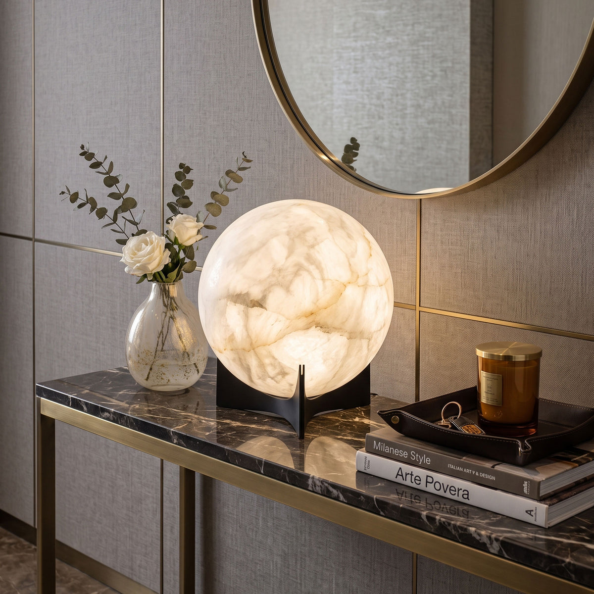 Dexter Alabaster Table Lamp