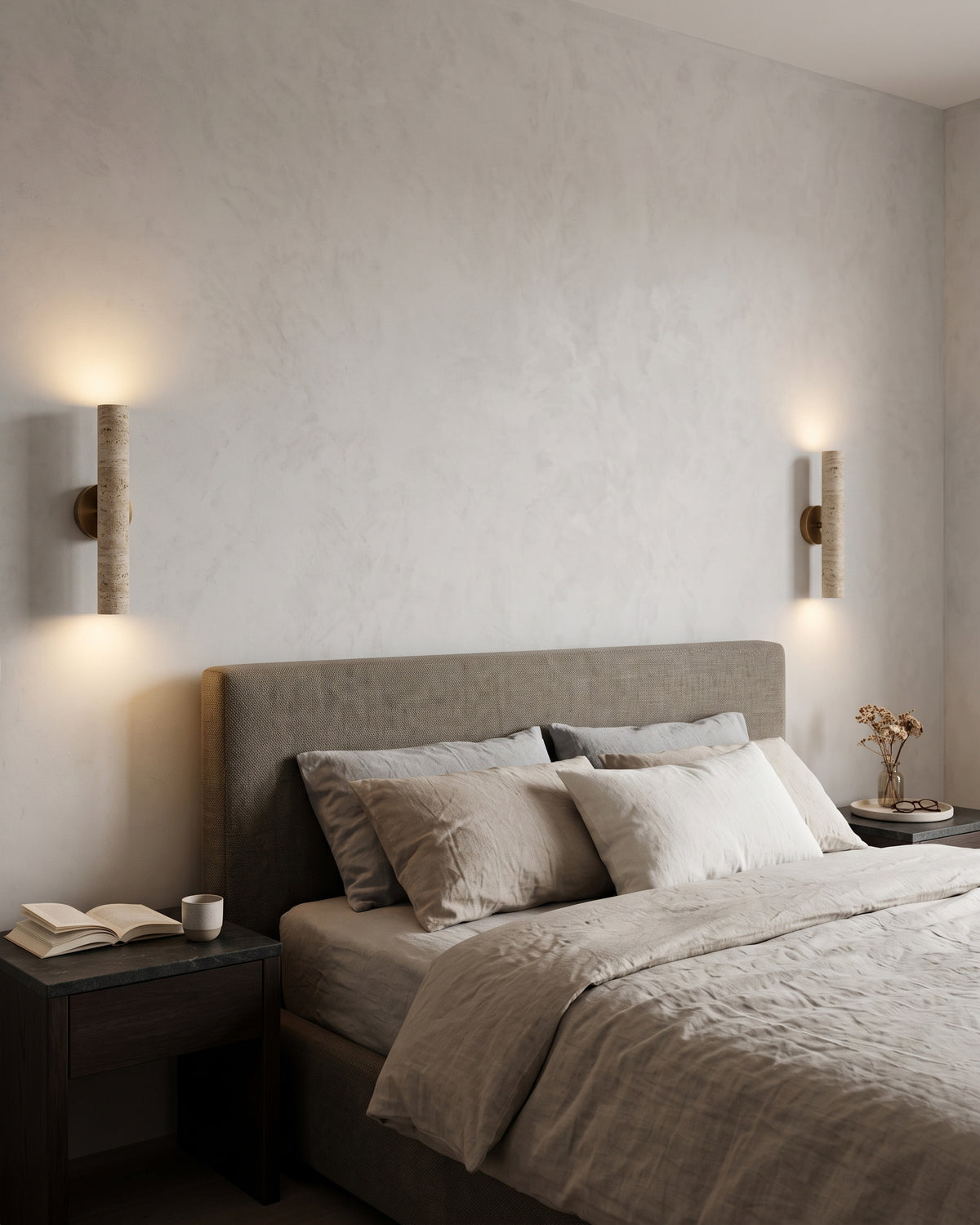 Aplique de pared cilíndrico Eira
