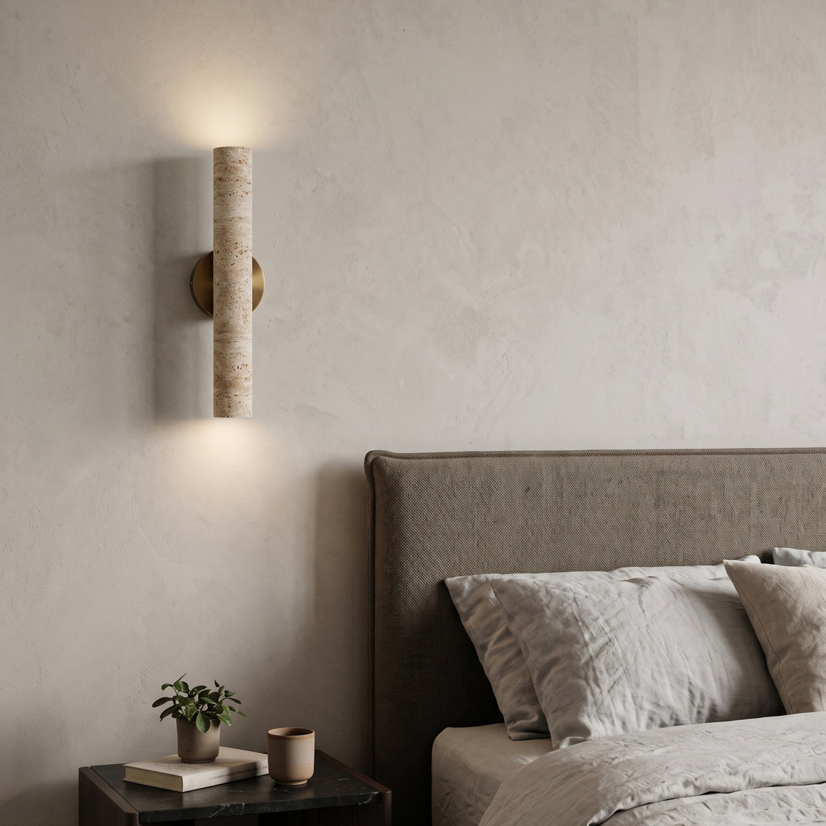 Aplique de pared cilíndrico Eira