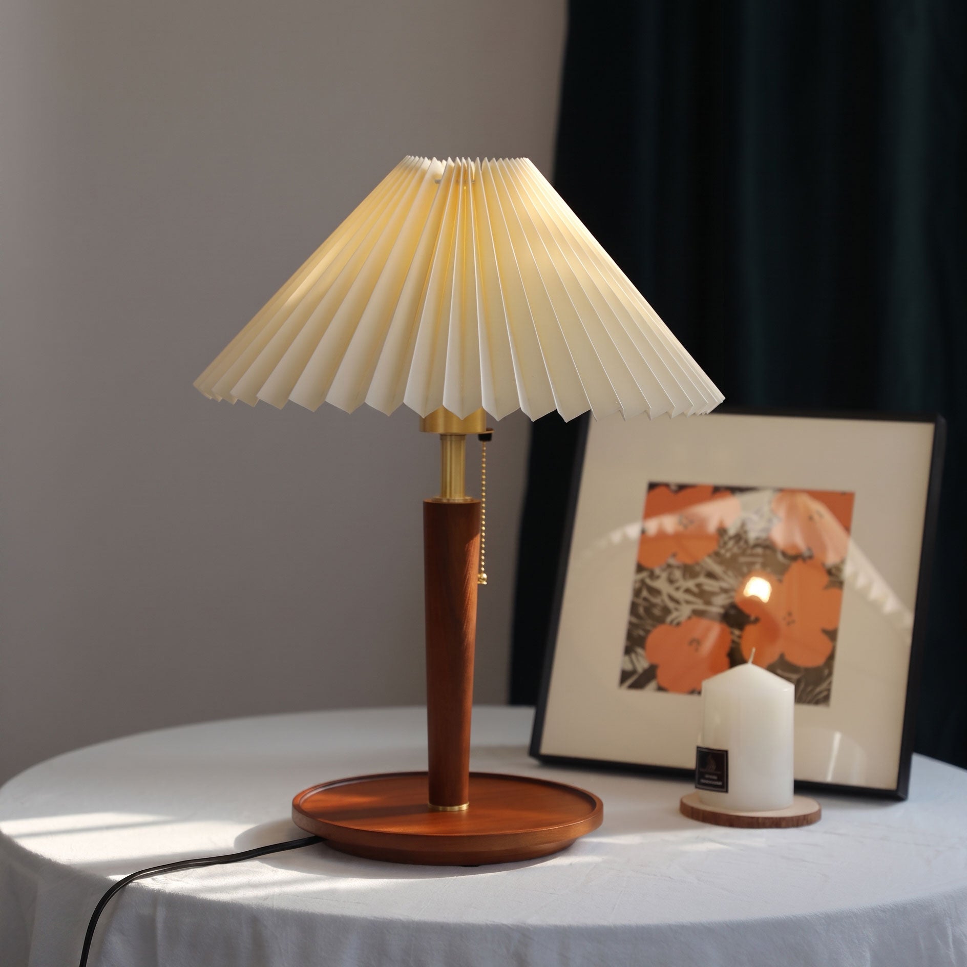 Elden Pleated Table Lamp