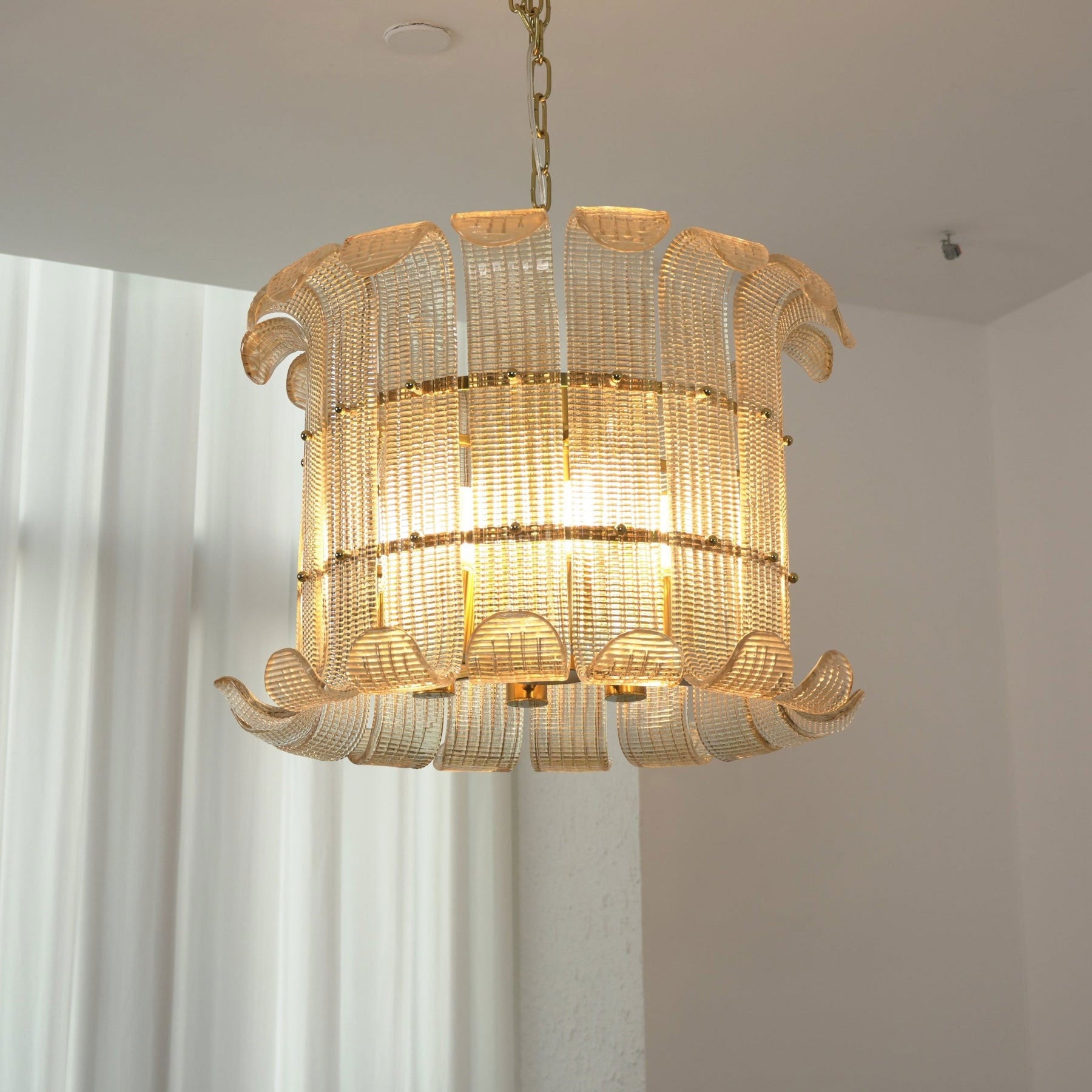 Eldridge Ribbed Chandelier