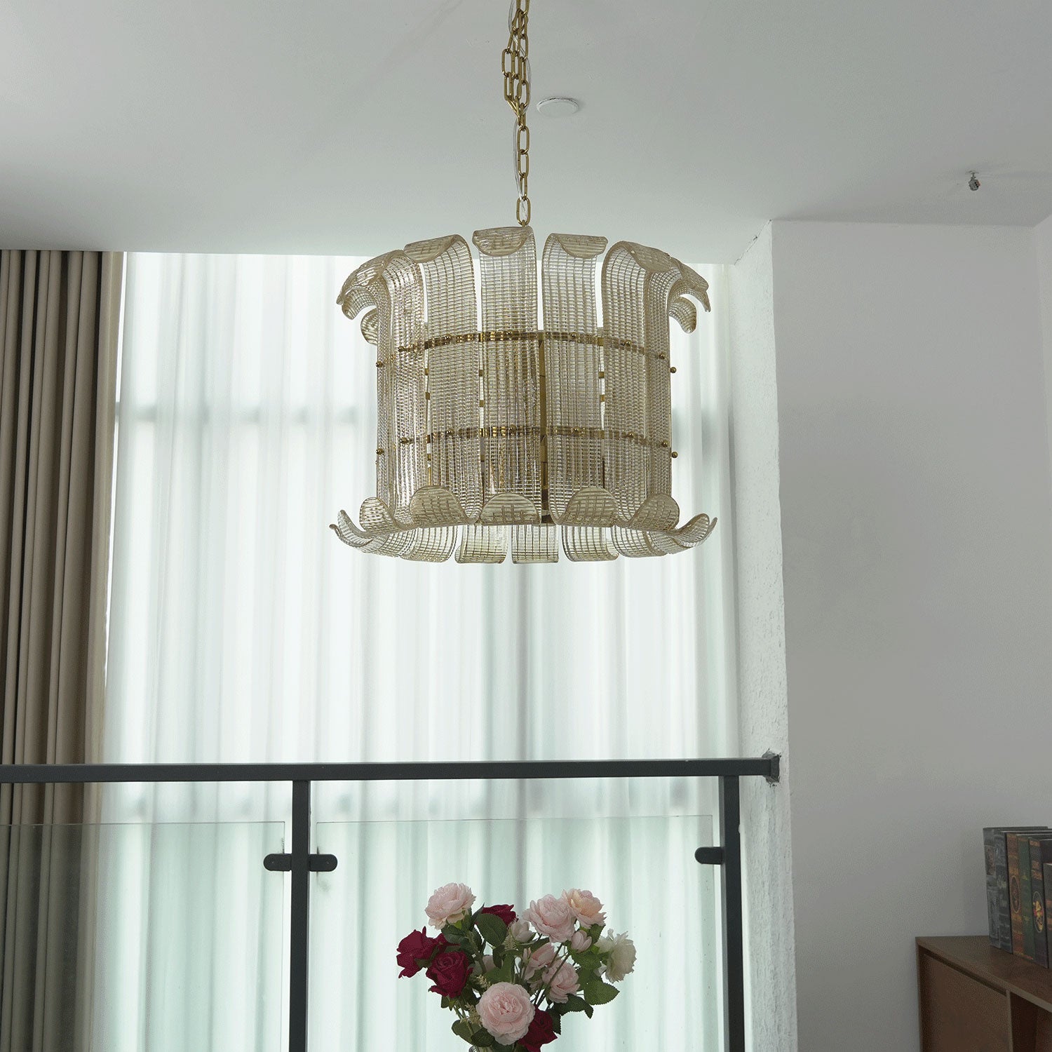 Eldridge Ribbed Chandelier
