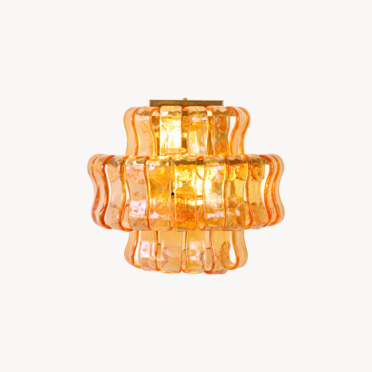 Ellington Green Ribbed Wall Sconce