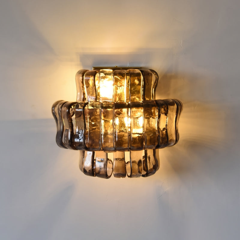 Ellington Green Ribbed Wall Sconce