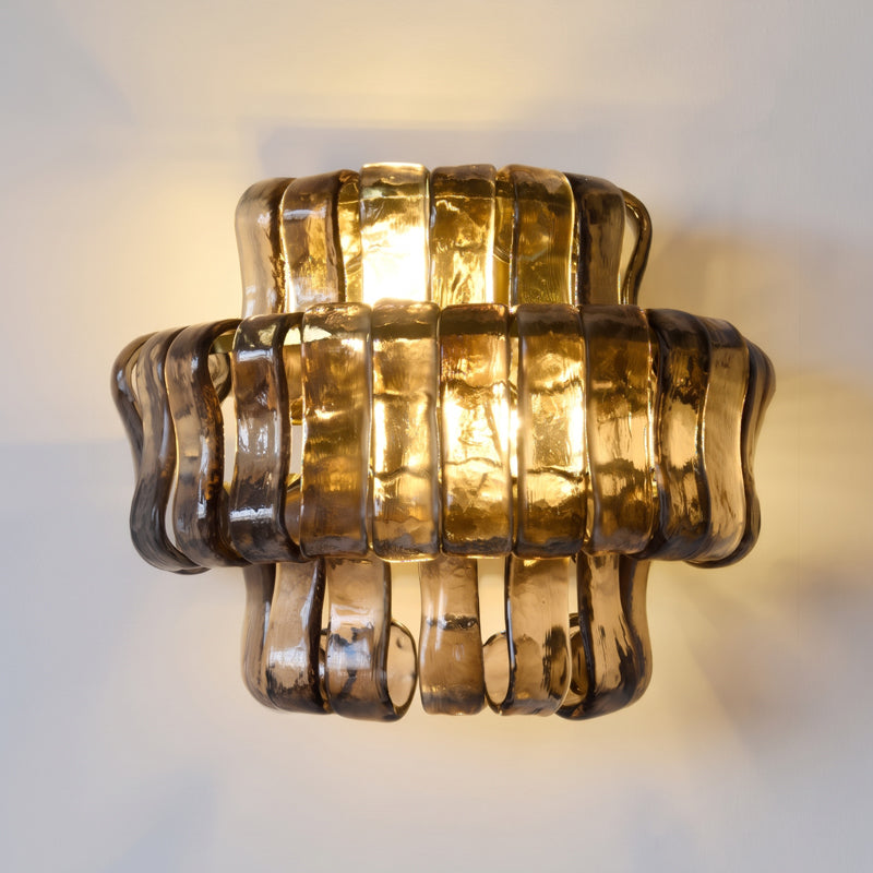Ellington Green Ribbed Wall Sconce