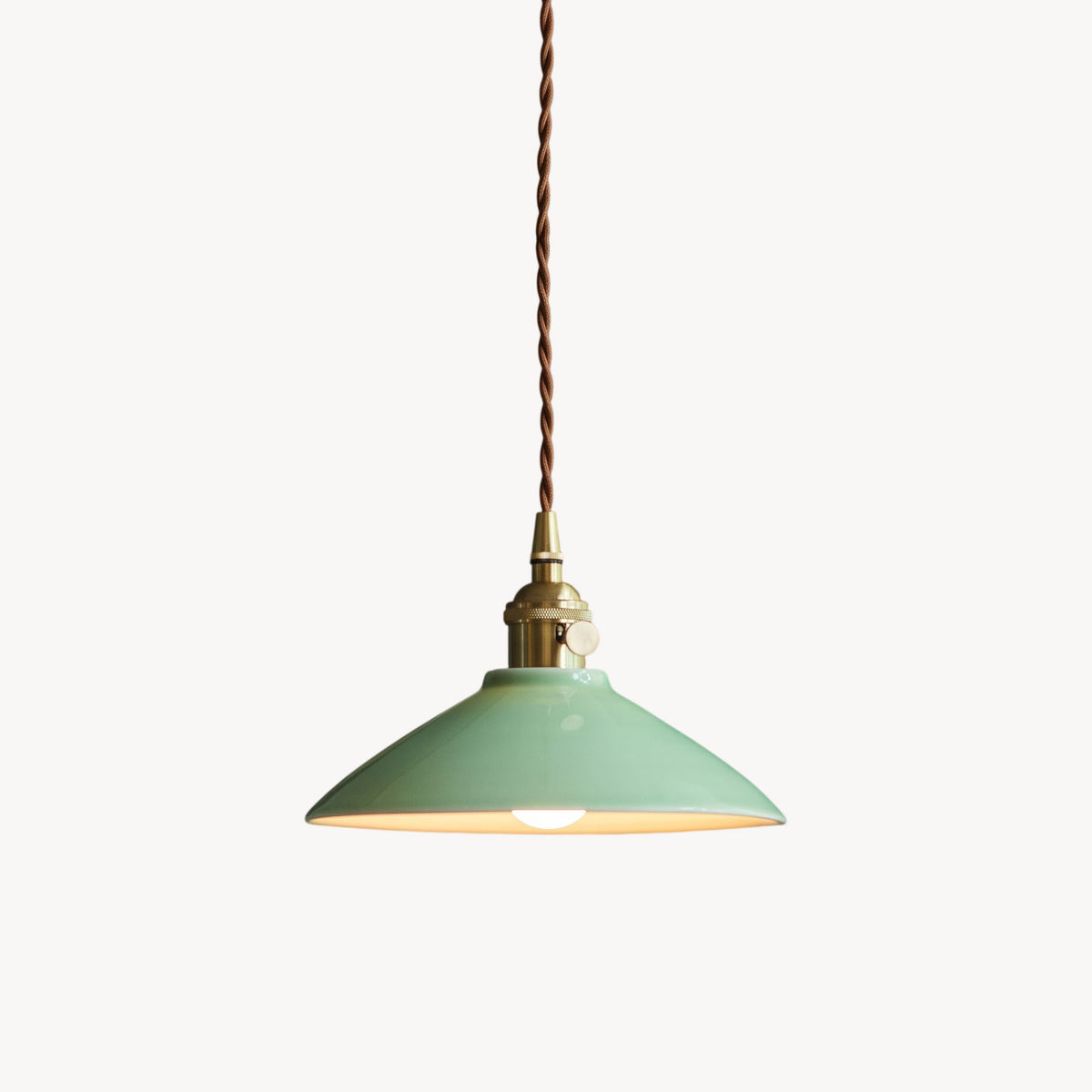 Emmeline Ceramic Cone Pendant Light