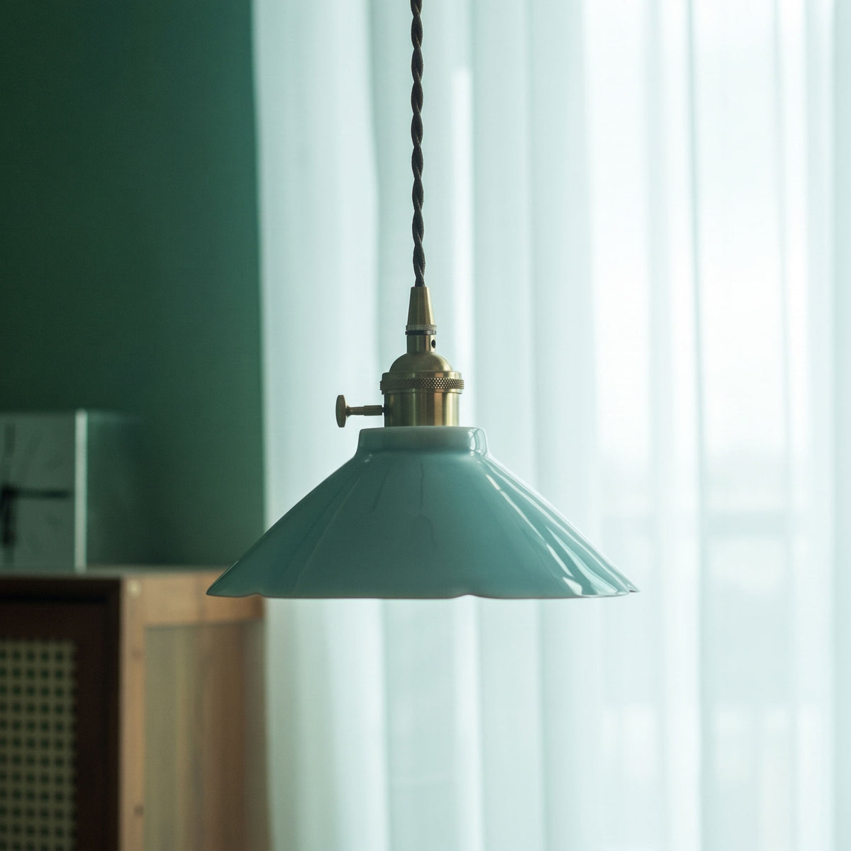 Emmeline Ceramic Cone Pendant Light – detail 32