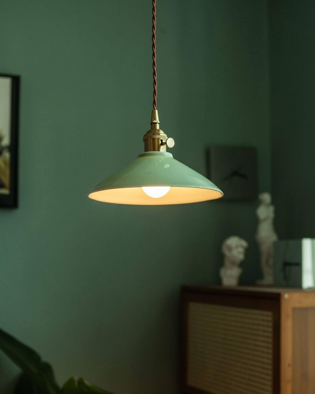 Emmeline Ceramic Cone Pendant Light – detail 20