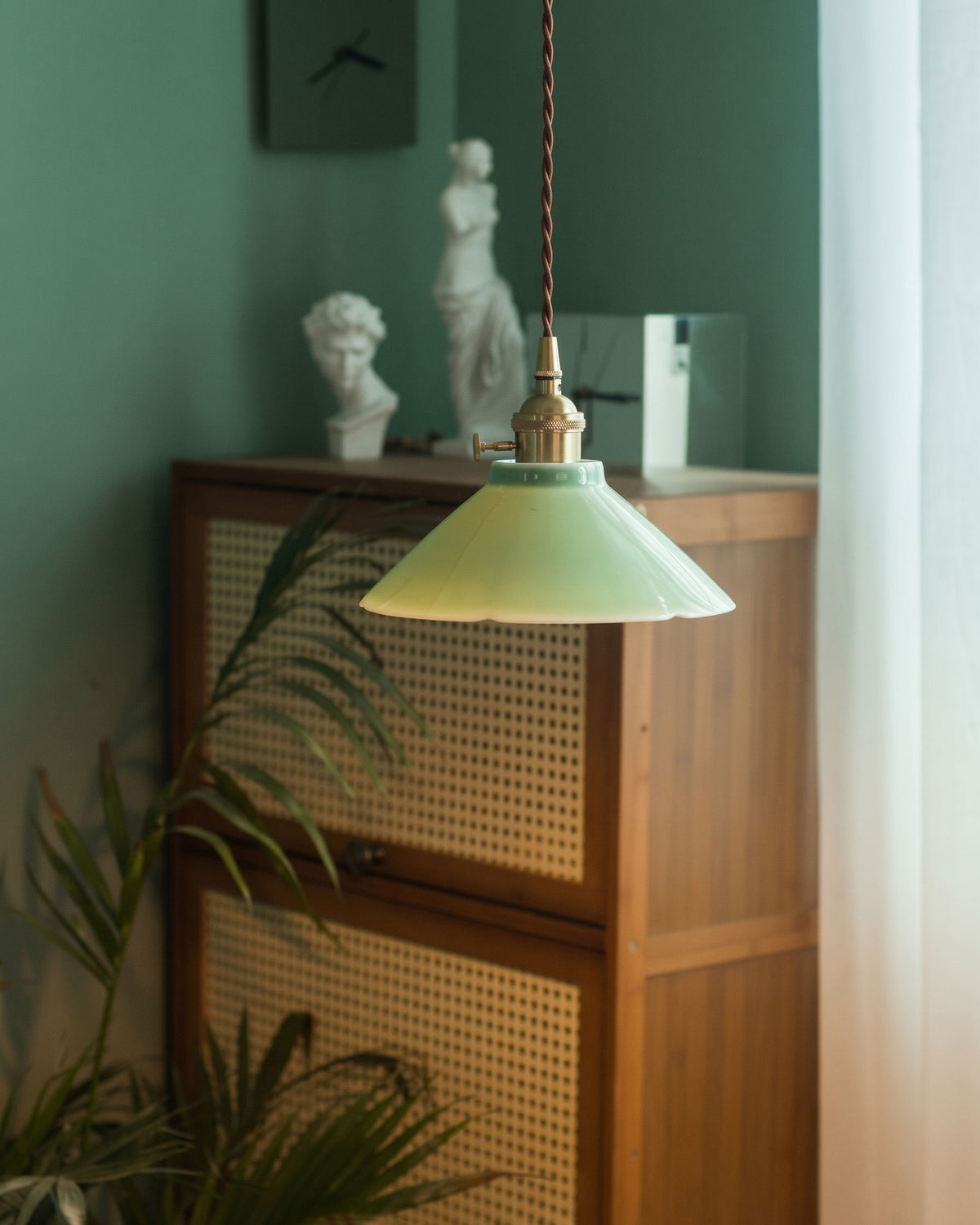 Emmeline Ceramic Cone Pendant Light – detail 21