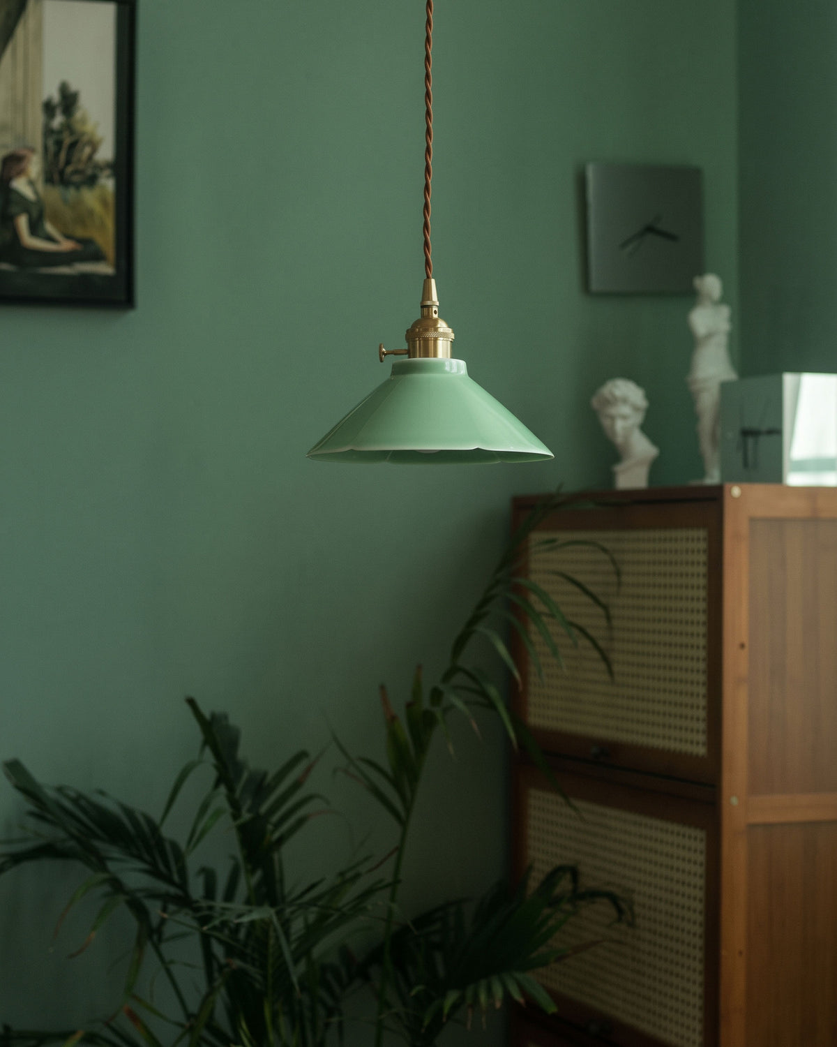 Emmeline Ceramic Cone Pendant Light – detail 24
