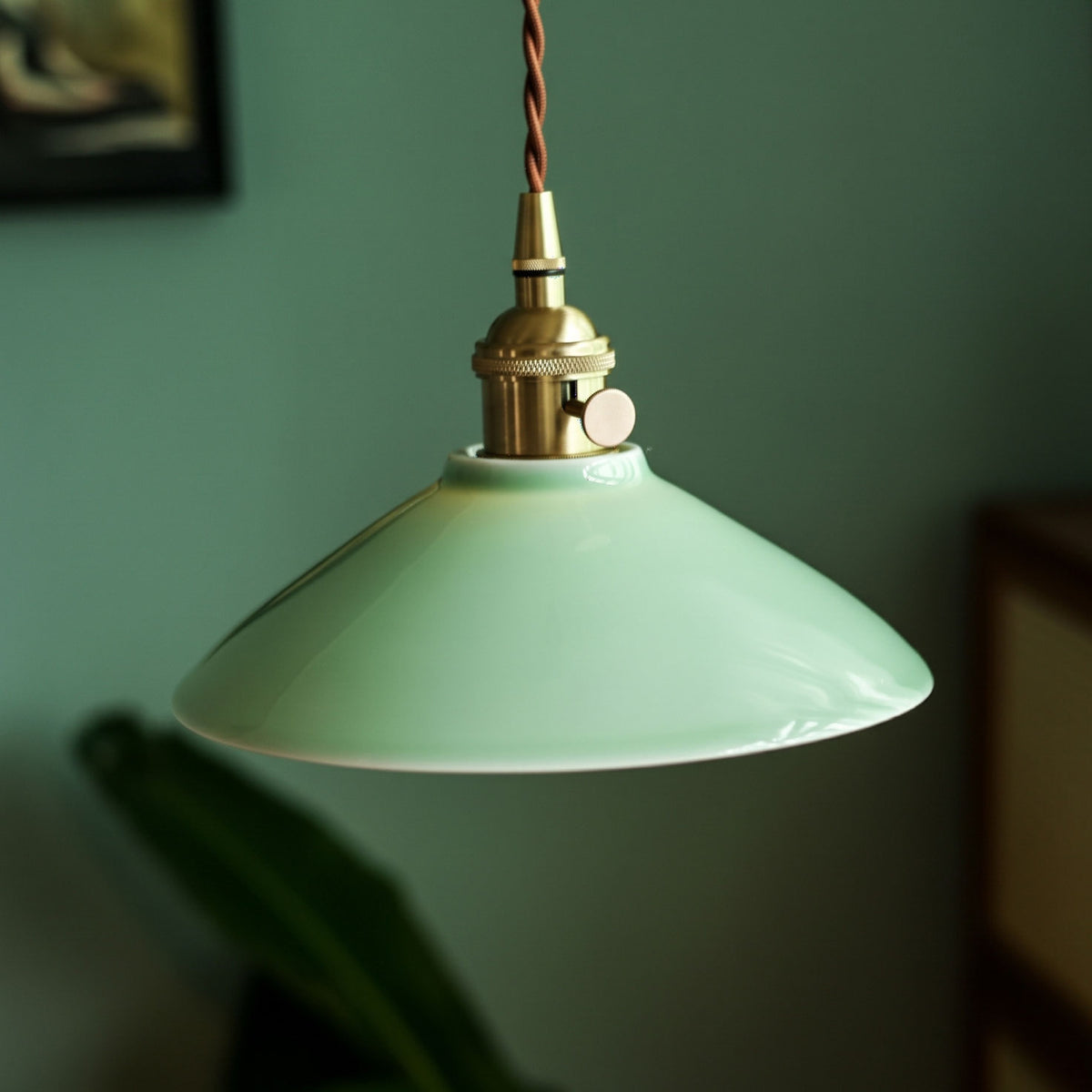 Emmeline Ceramic Cone Pendant Light – detail 29