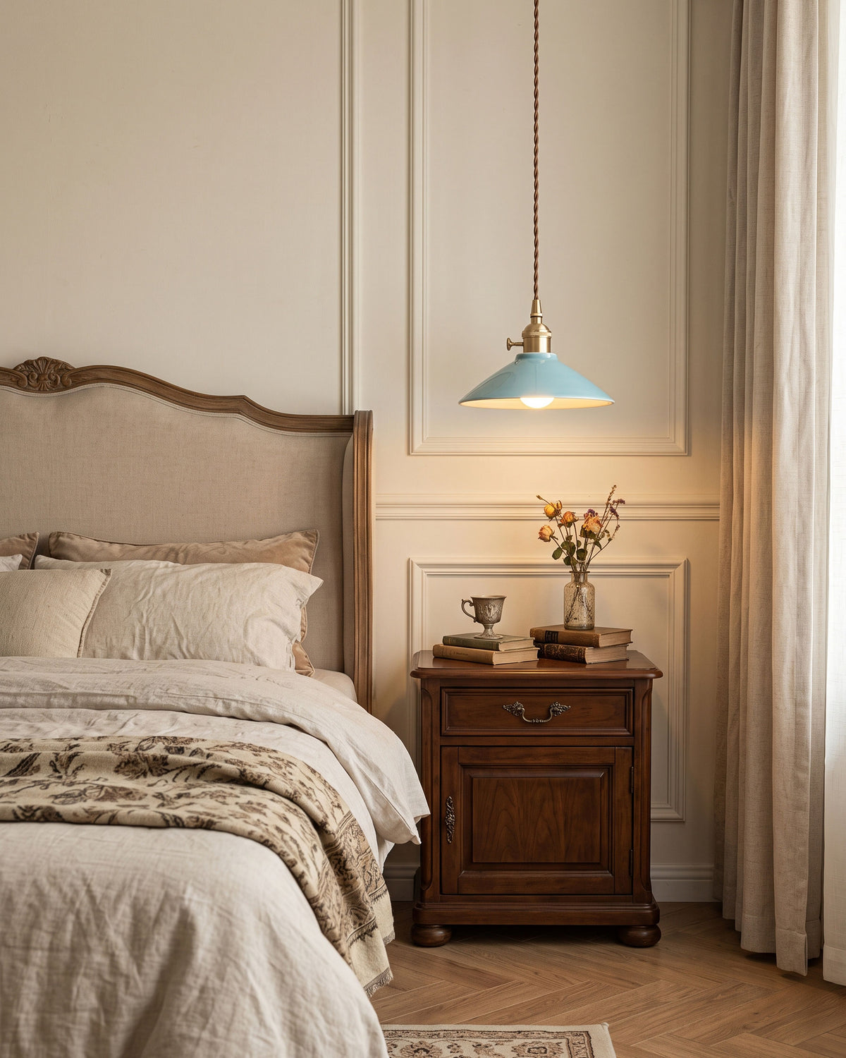 Emmeline Ceramic Cone Pendant Light – detail 18