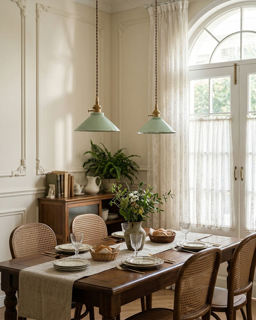 Emmeline Ceramic Cone Pendant Light – detail 19