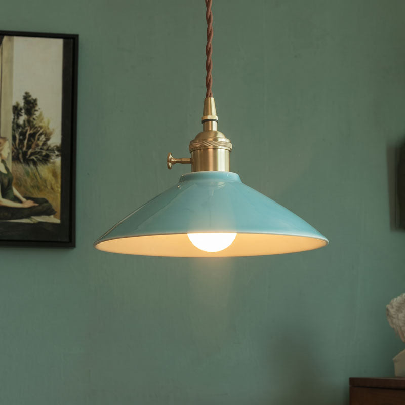 Emmeline Ceramic Cone Pendant Light – detail 3