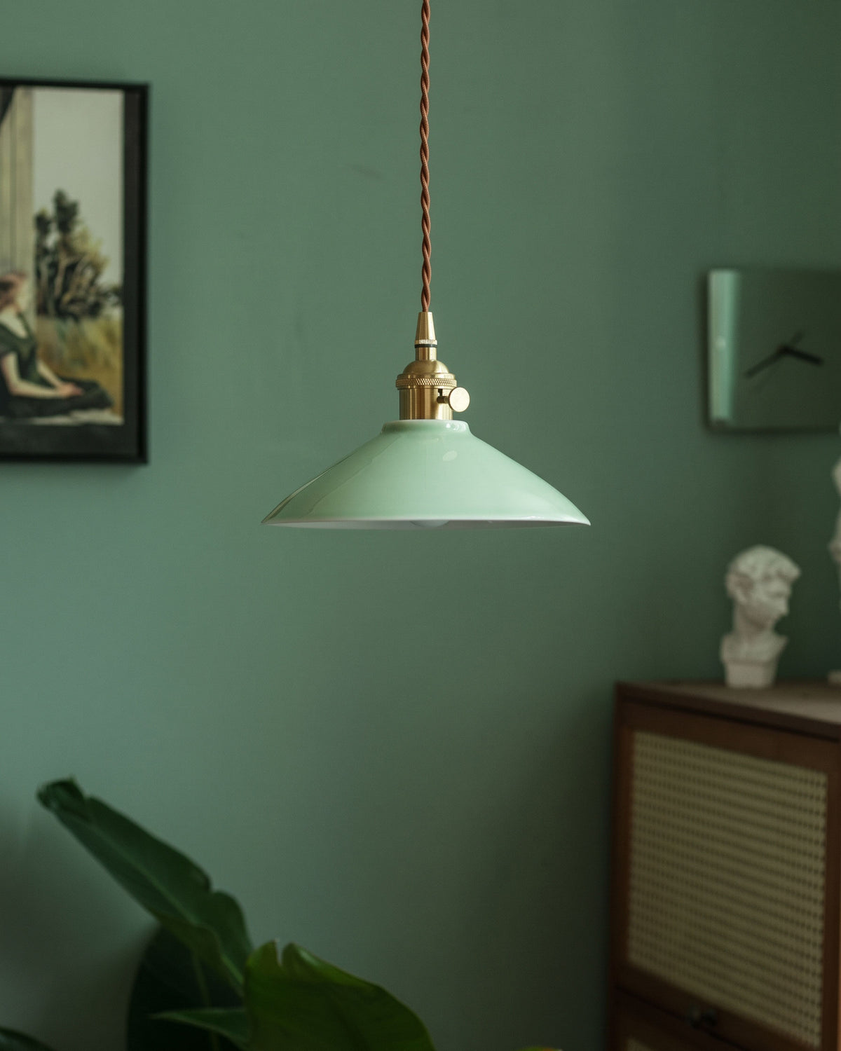Emmeline Ceramic Cone Pendant Light – detail 25