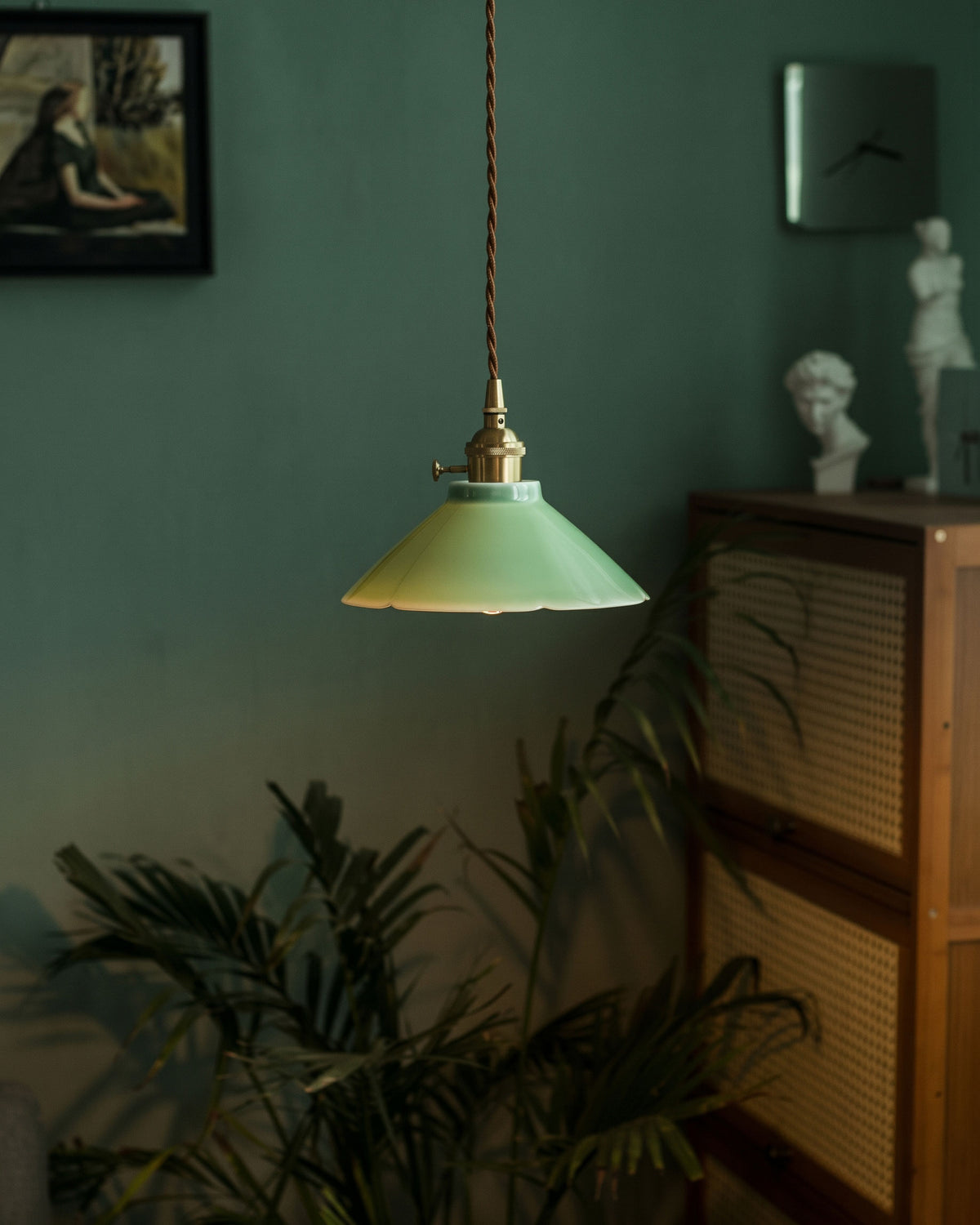 Emmeline Ceramic Cone Pendant Light – detail 26