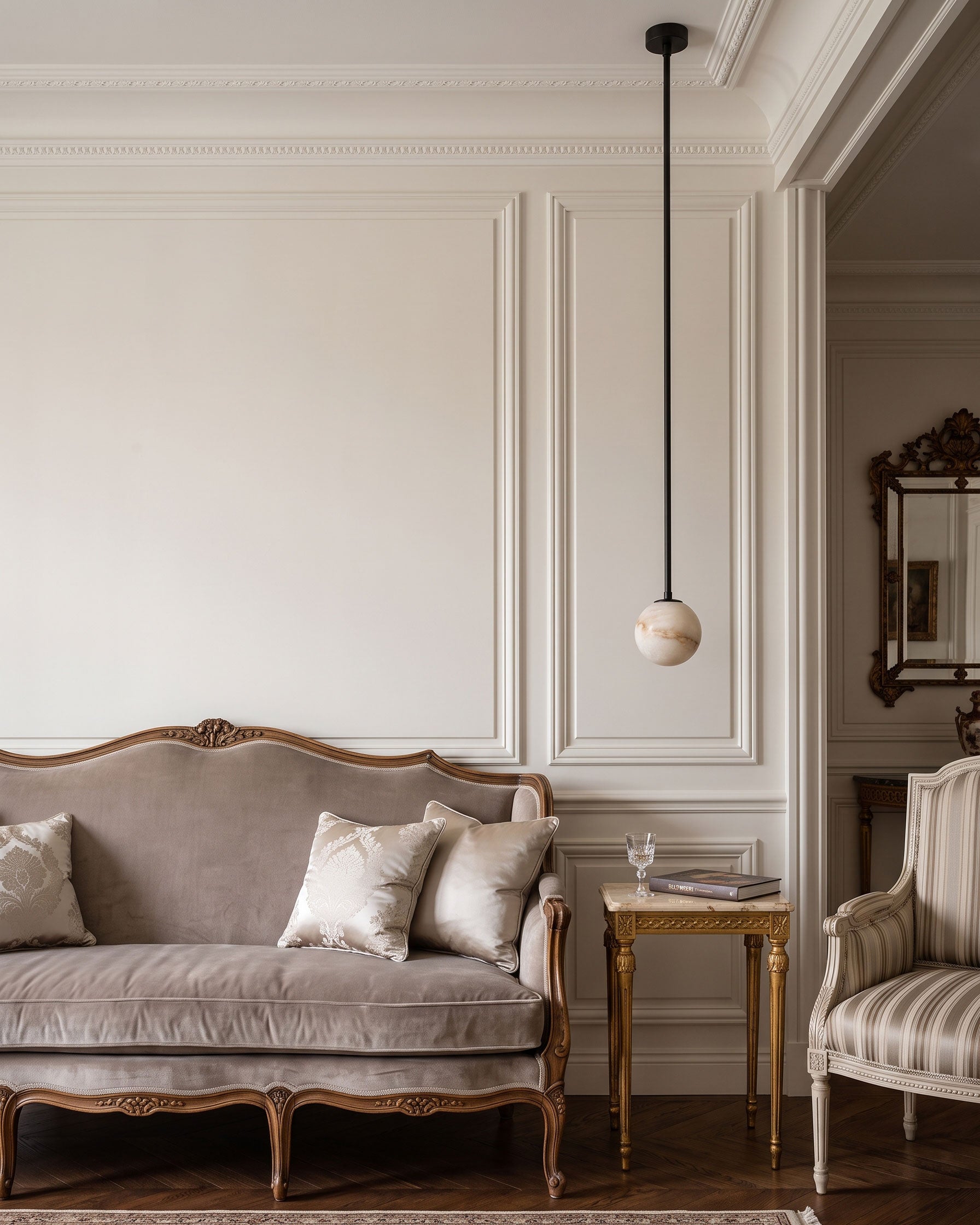 Enoch Natural Alabaster Pendant Light