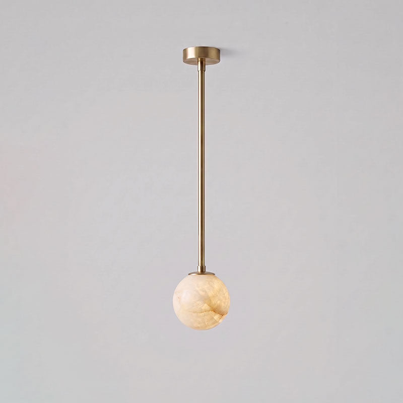 Enoch Natural Alabaster Pendant Light