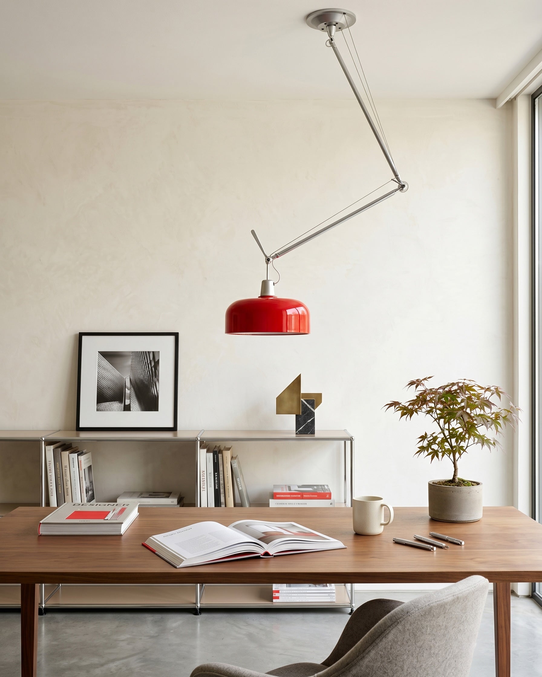Enzo Swing Arm Pendant Light