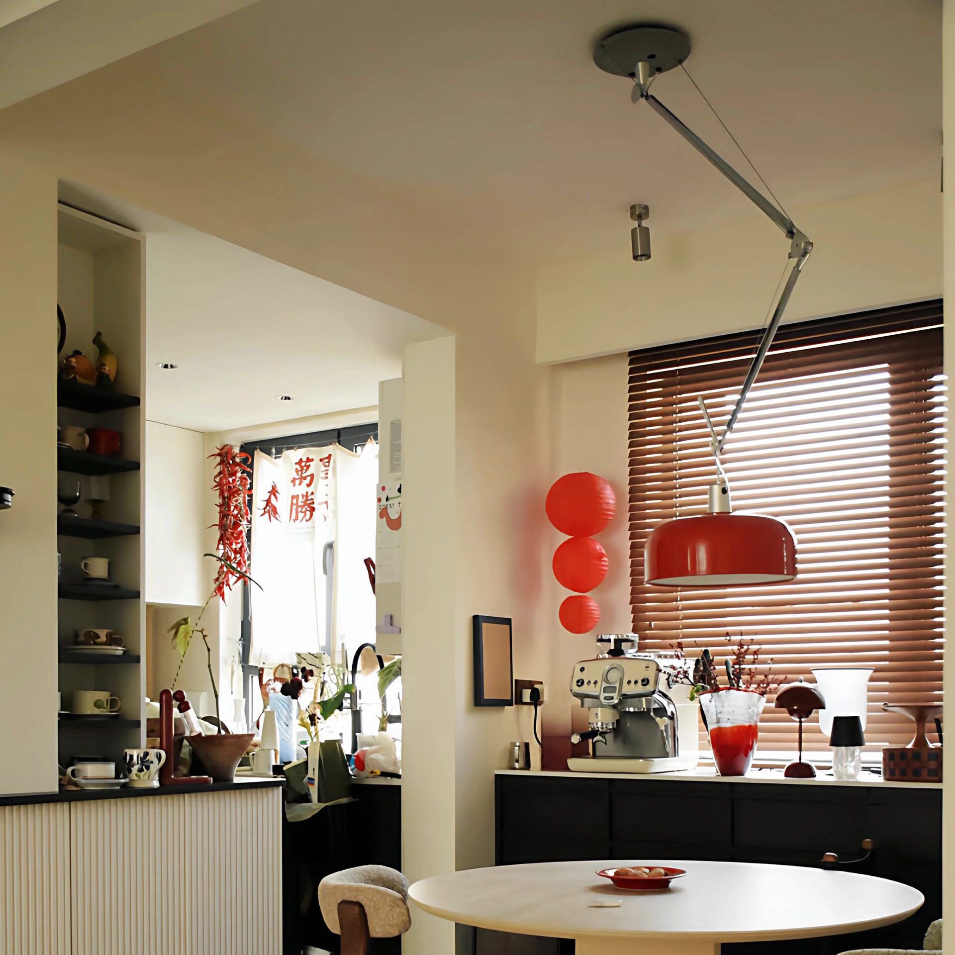 Enzo Swing Arm Pendant Light
