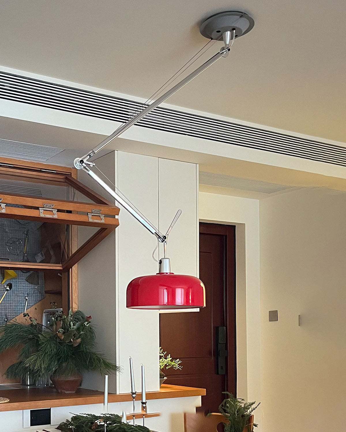 Enzo Swing Arm Pendant Light