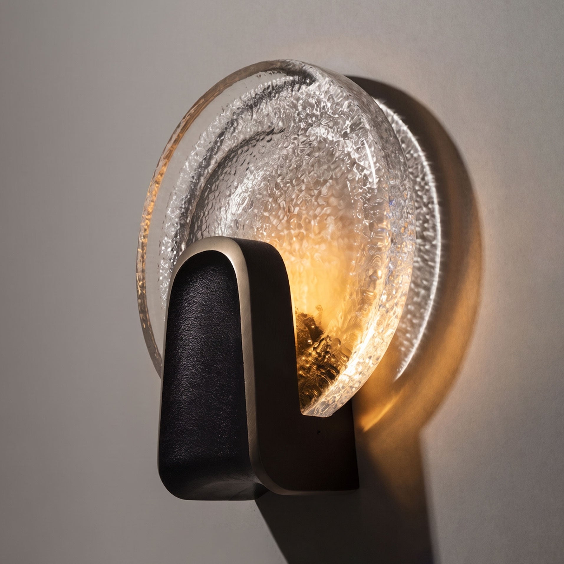 Rayonshine Ephraim Organic Glass Wall Sconce — Detail View 43